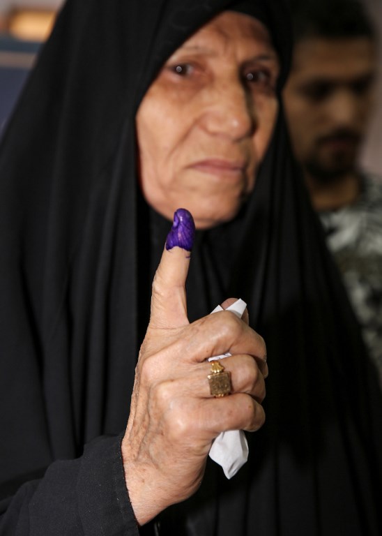 People in the Kurdistan Region and Iraq vote in the parliamentary elections across the country. (Photo: AFP)